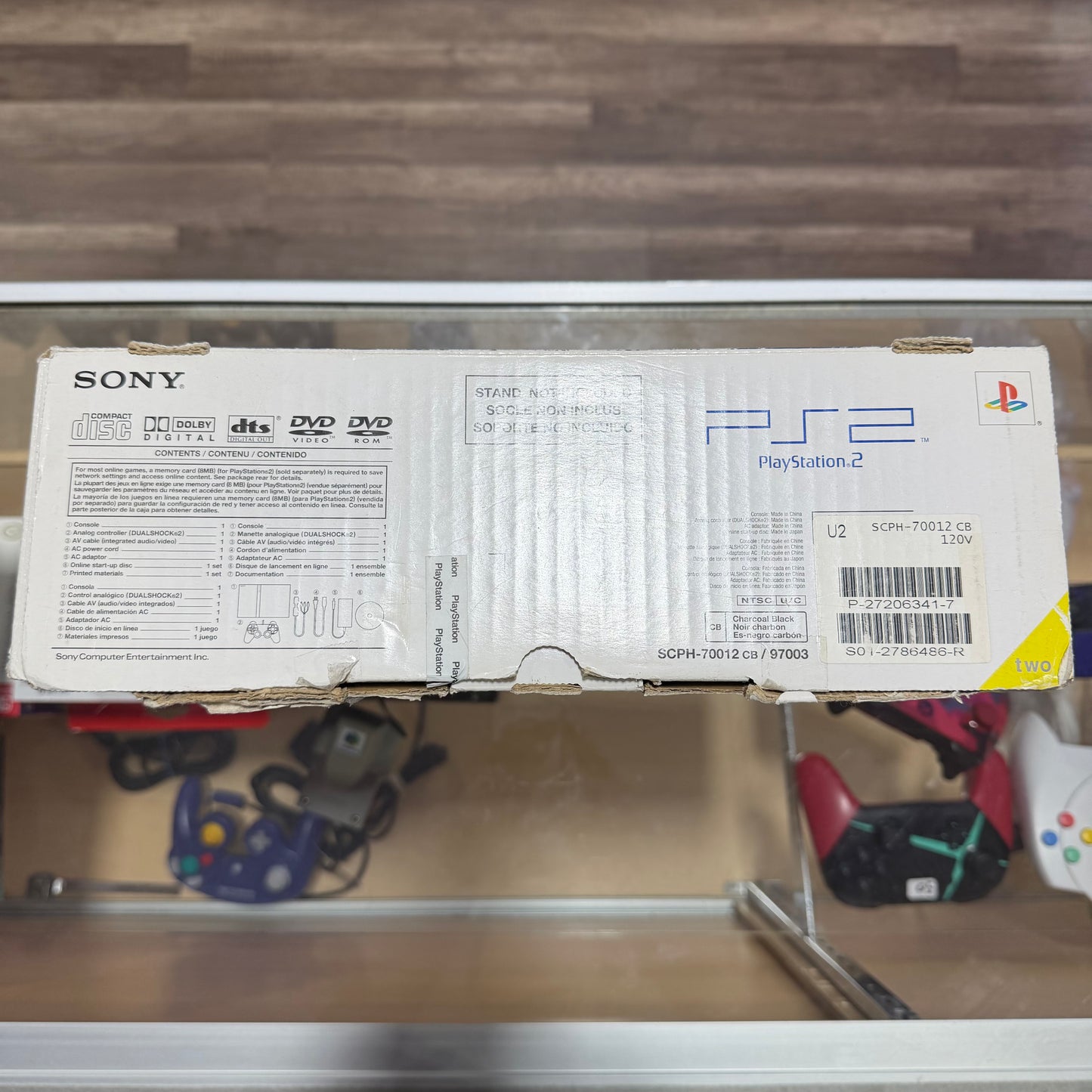Slim Playstation 2 System Playstation 2 (cables controller memory card included)