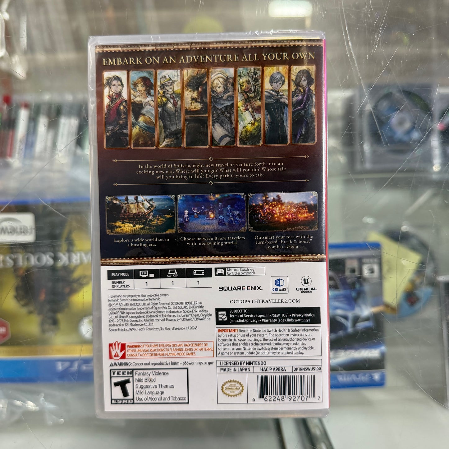 Octopath Traveler II Nintendo Switch sealed