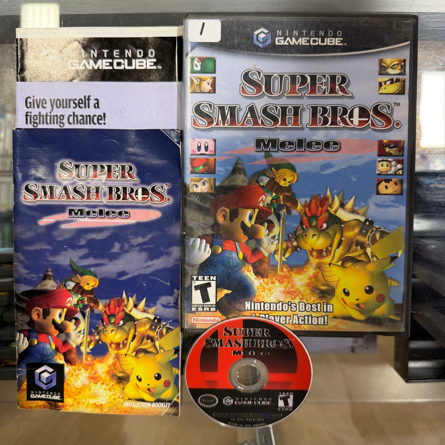 Super Smash Bros. Melee Nintendo GameCube ( 1 )