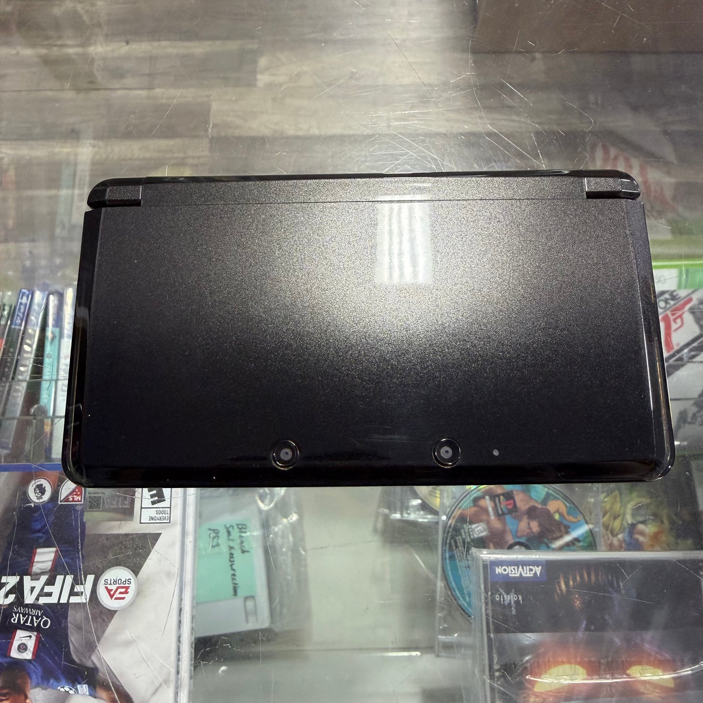 Nintendo 3DS Cosmo Black Nintendo 3DS (Japanese Region Only) (digital games installed)