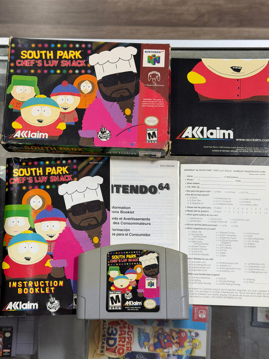 South Park Chef's Luv Shack Nintendo 64