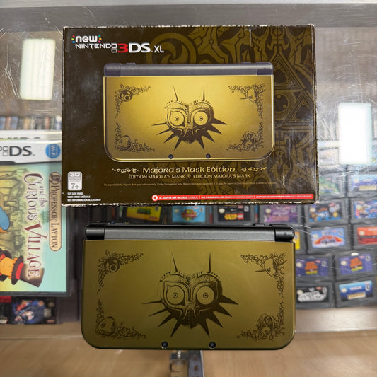New Nintendo 3DS XL Zelda Majora's Mask Limited Edition Nintendo 3DS