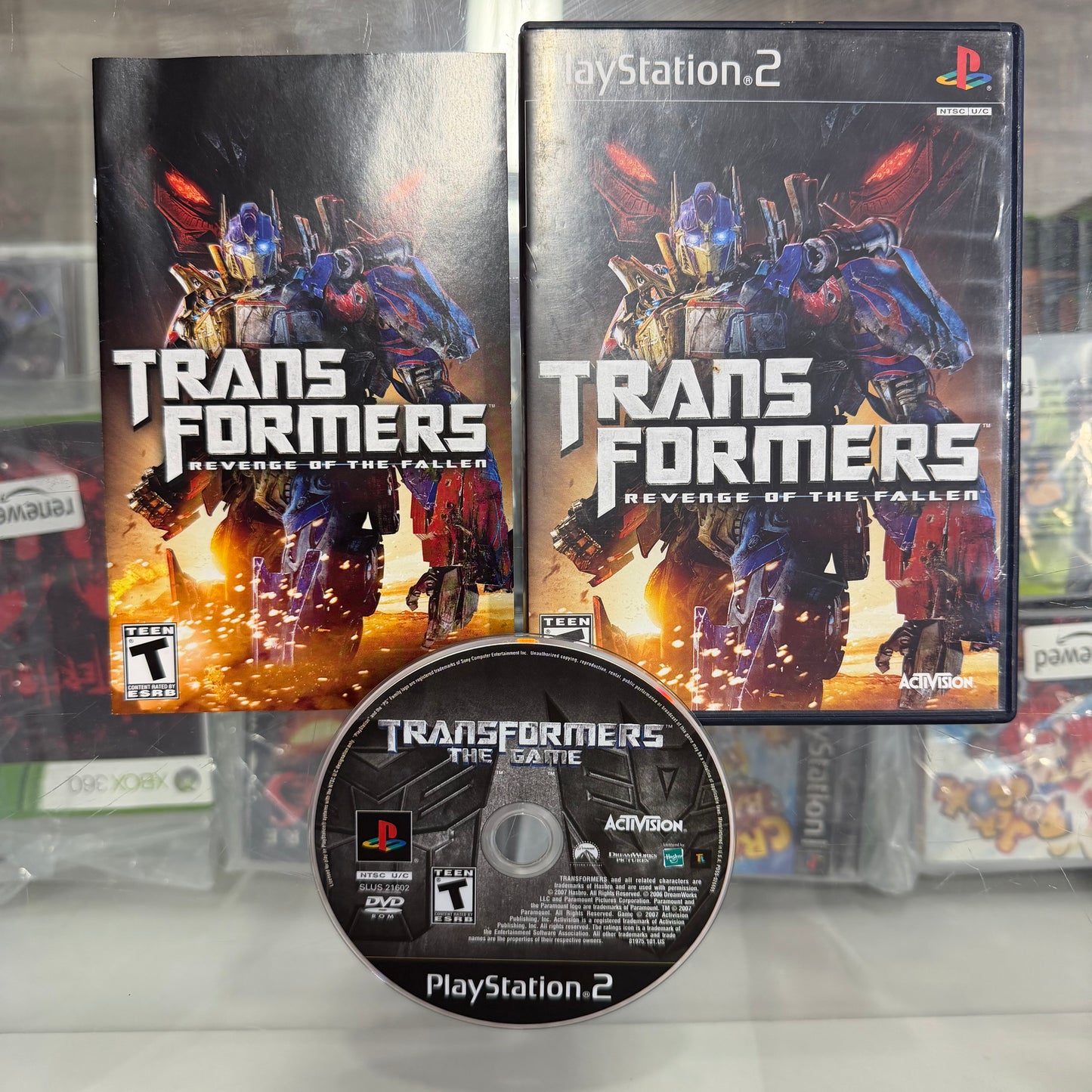 Transformers: Revenge Of The Fallen Playstation 2