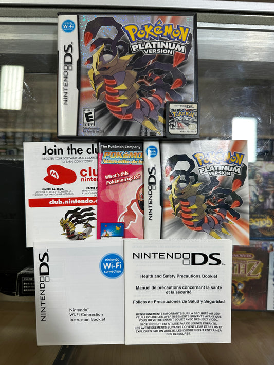 Pokémon Platinum Nintendo DS CIB Authentic