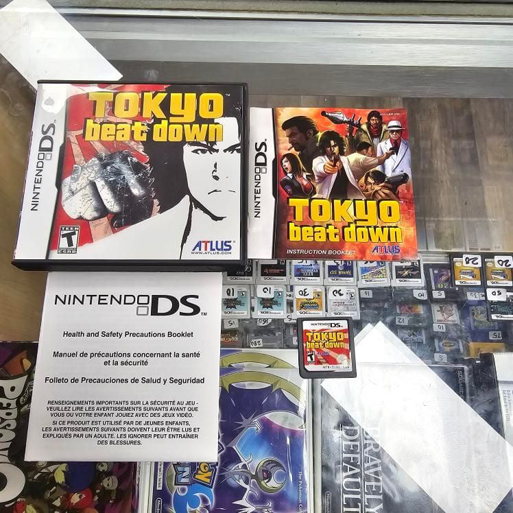 Tokyo Beat Down Nintendo DS CIB