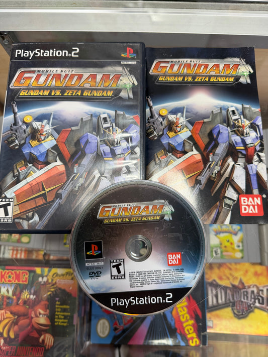 Mobile Suit Gundam: Gundam Vs. Zeta Gundam Playstation 2