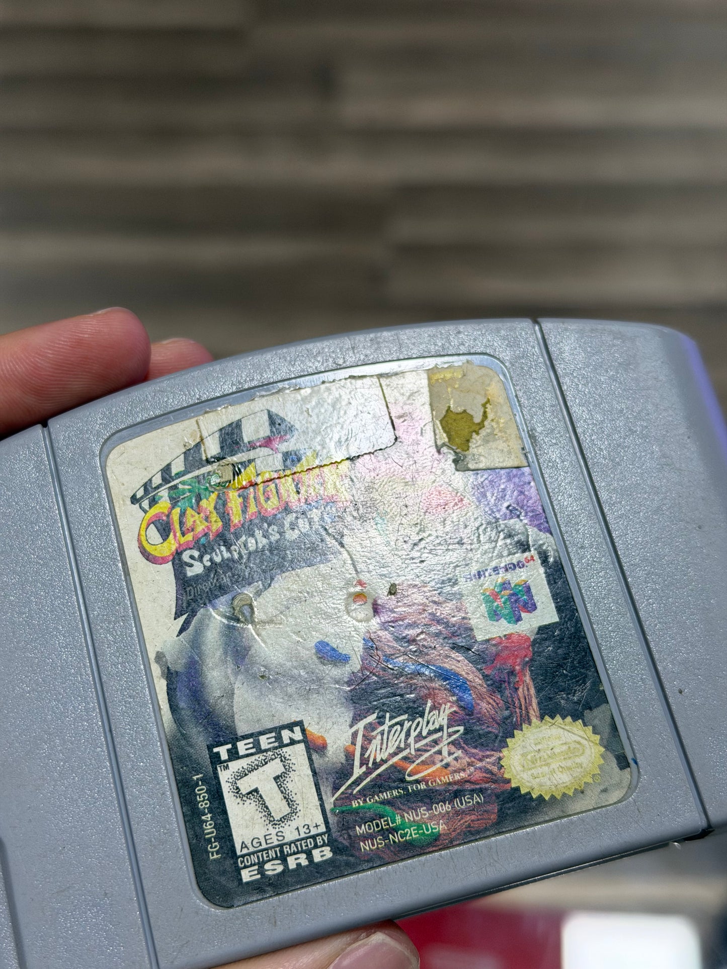 Clay Fighters Sculptor’s Cut Nintendo 64