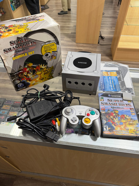 Super Smash Bros Melee Bundle Set Nintendo GameCube - New Capacitors