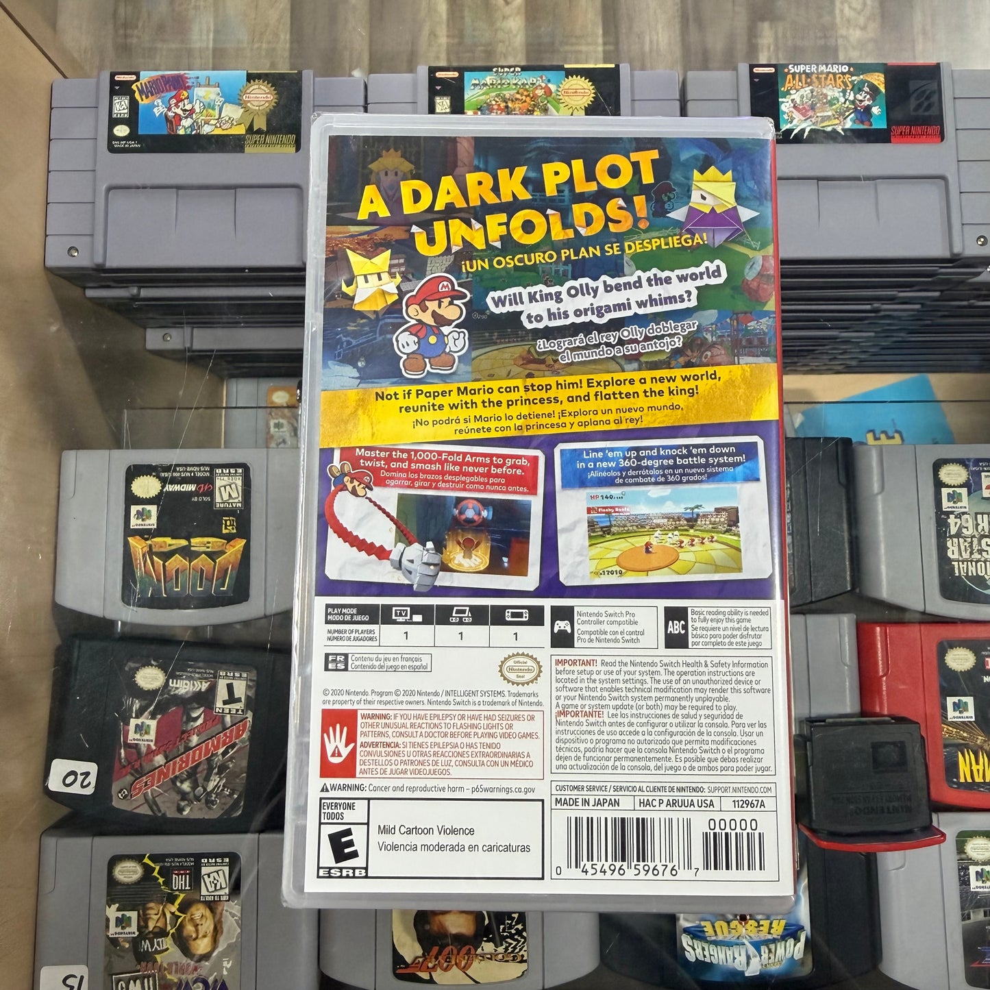 Paper Mario: The Origami King Nintendo Switch Sealed