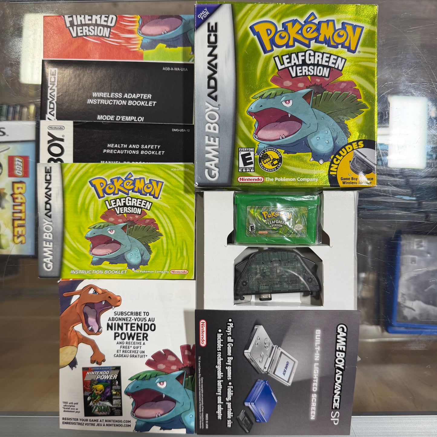 Pokemon LeafGreen Version GameBoy Advance (CIB) (Authentic)