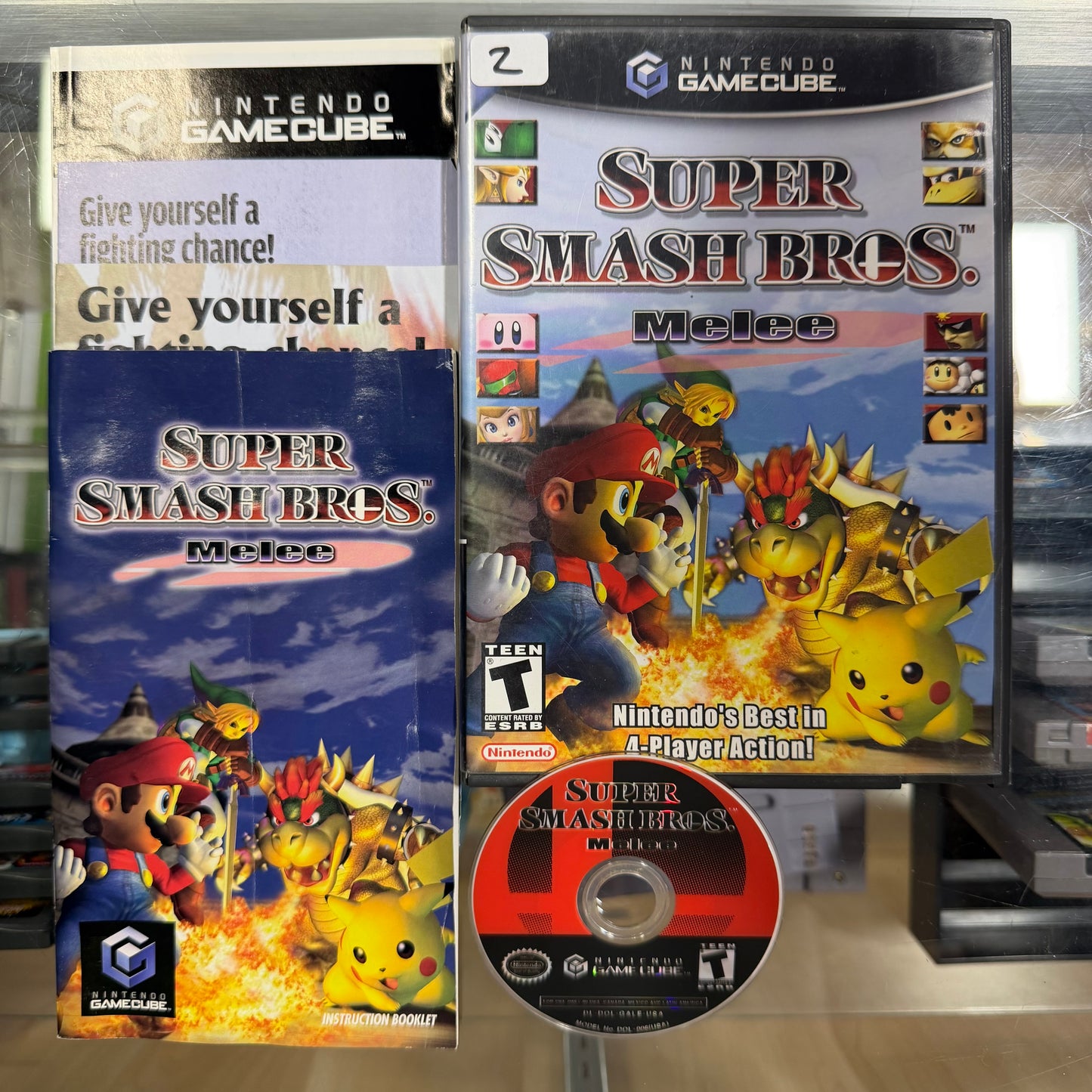 Super Smash Bros. Melee Nintendo GameCube ( 2 )