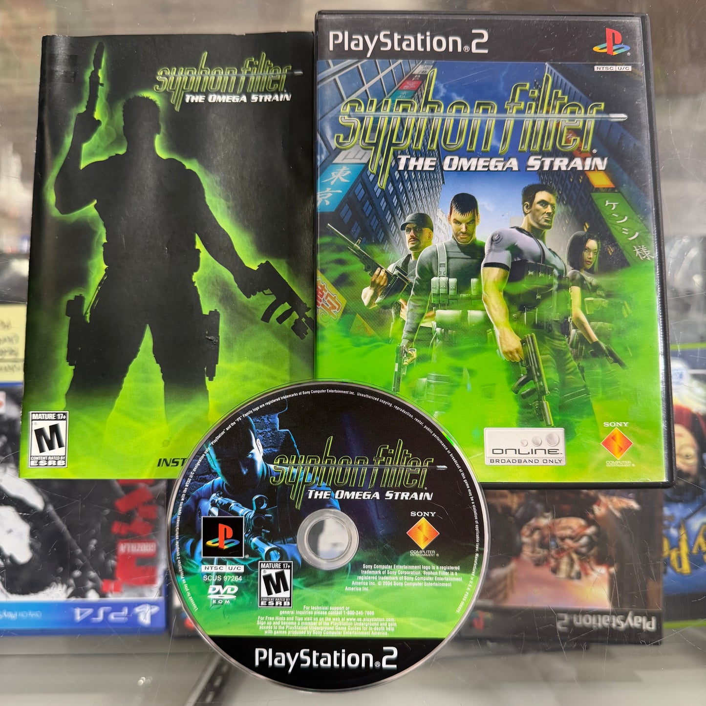 Syphon Filter Omega Strain Playstation 2