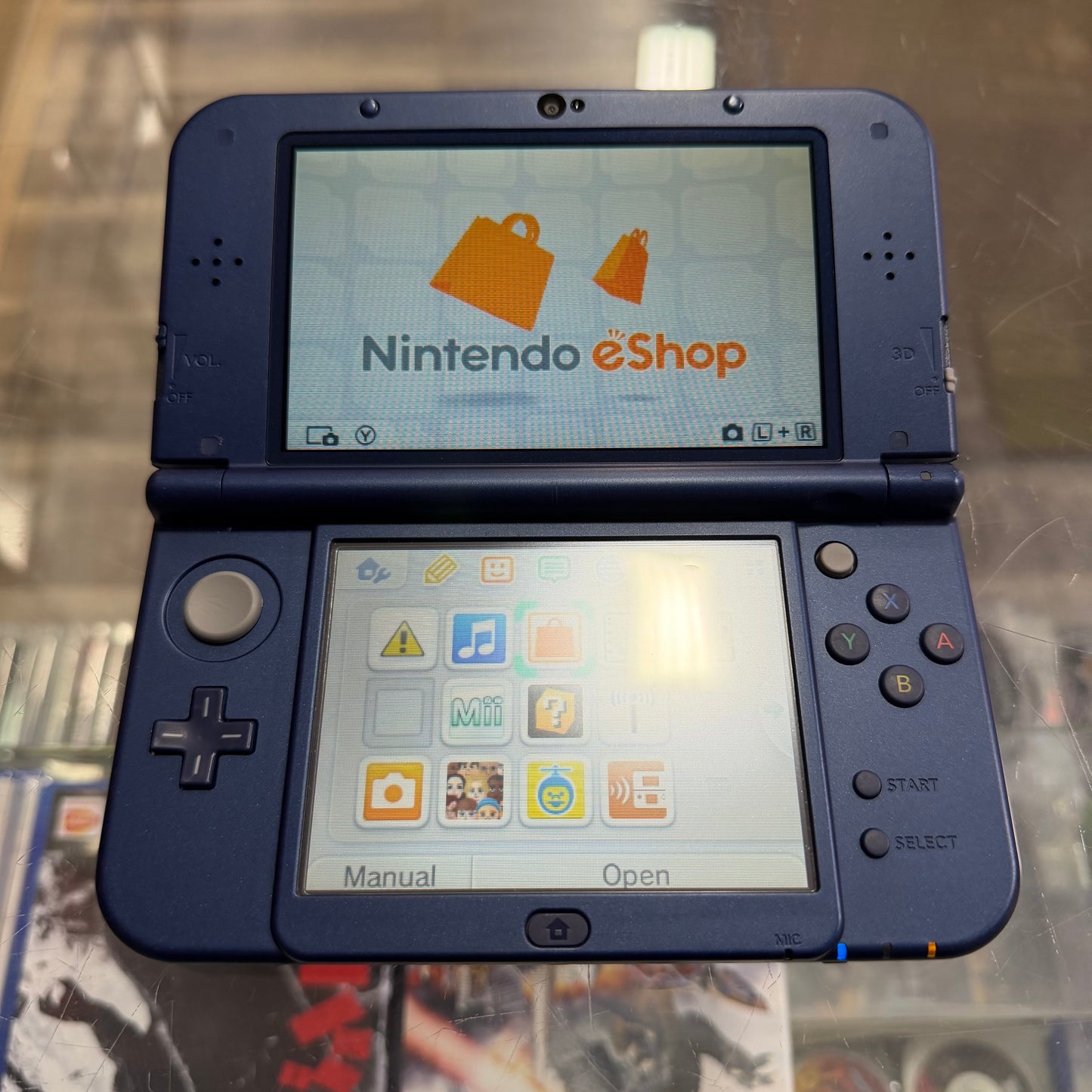 Blue New Nintendo 3DS XL Handheld System With Charger Dual IPS (Region Free)(JAPANESE TO US) 473