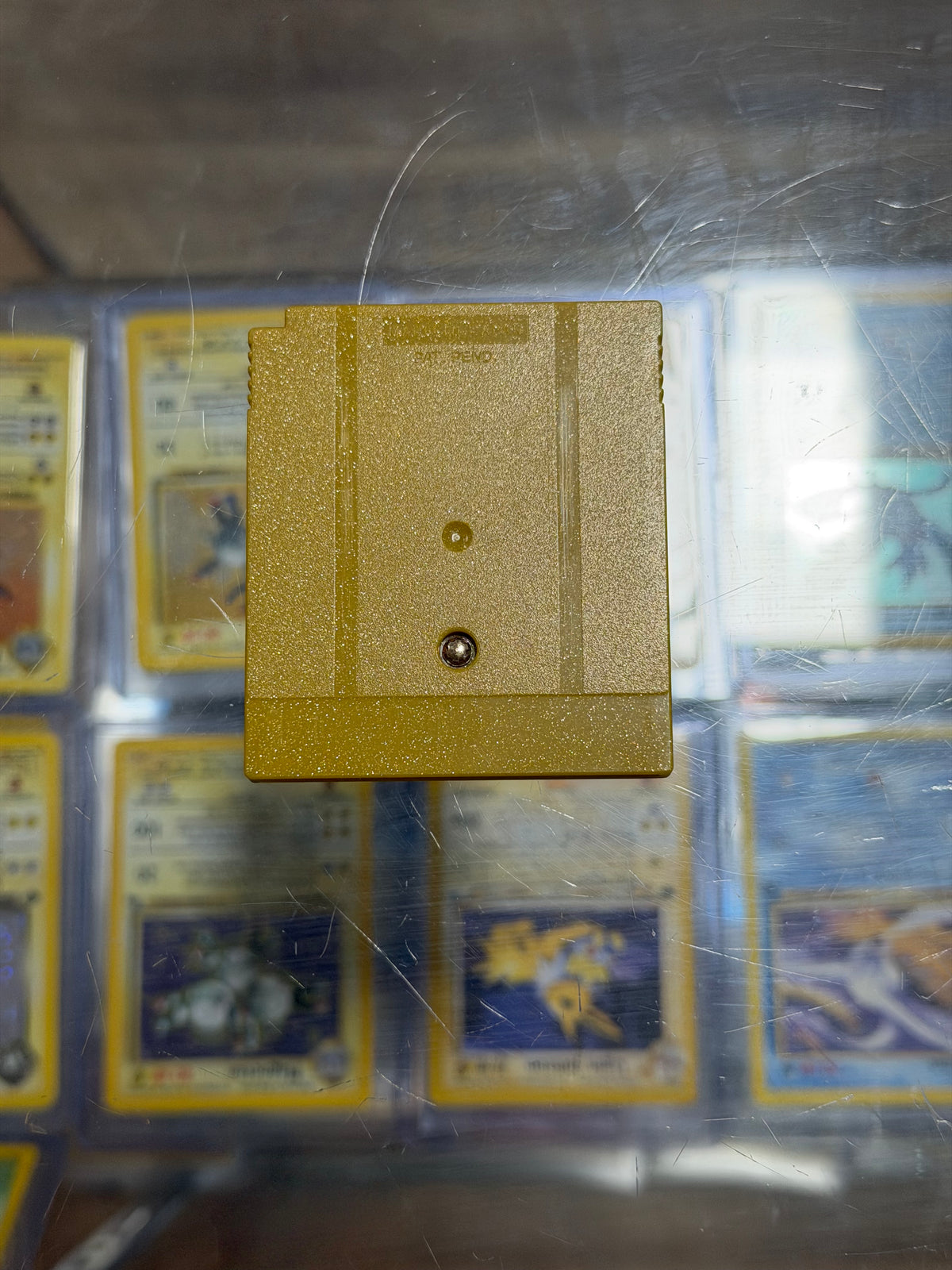 Pokemon Gold Gameboy Excellent Label Dry Battery
