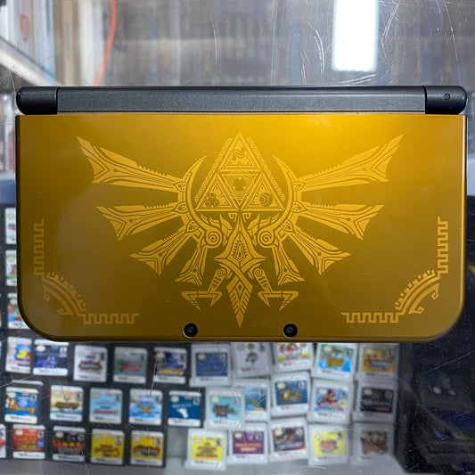 New Nintendo 3DS XL Hyrule Edition System Top IPS