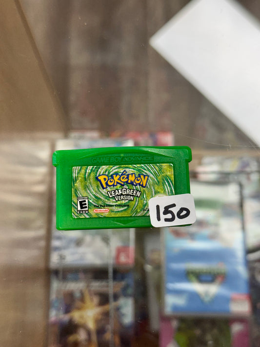Pokémon LeafGreen Nintendo Gameboy Advance Authentic