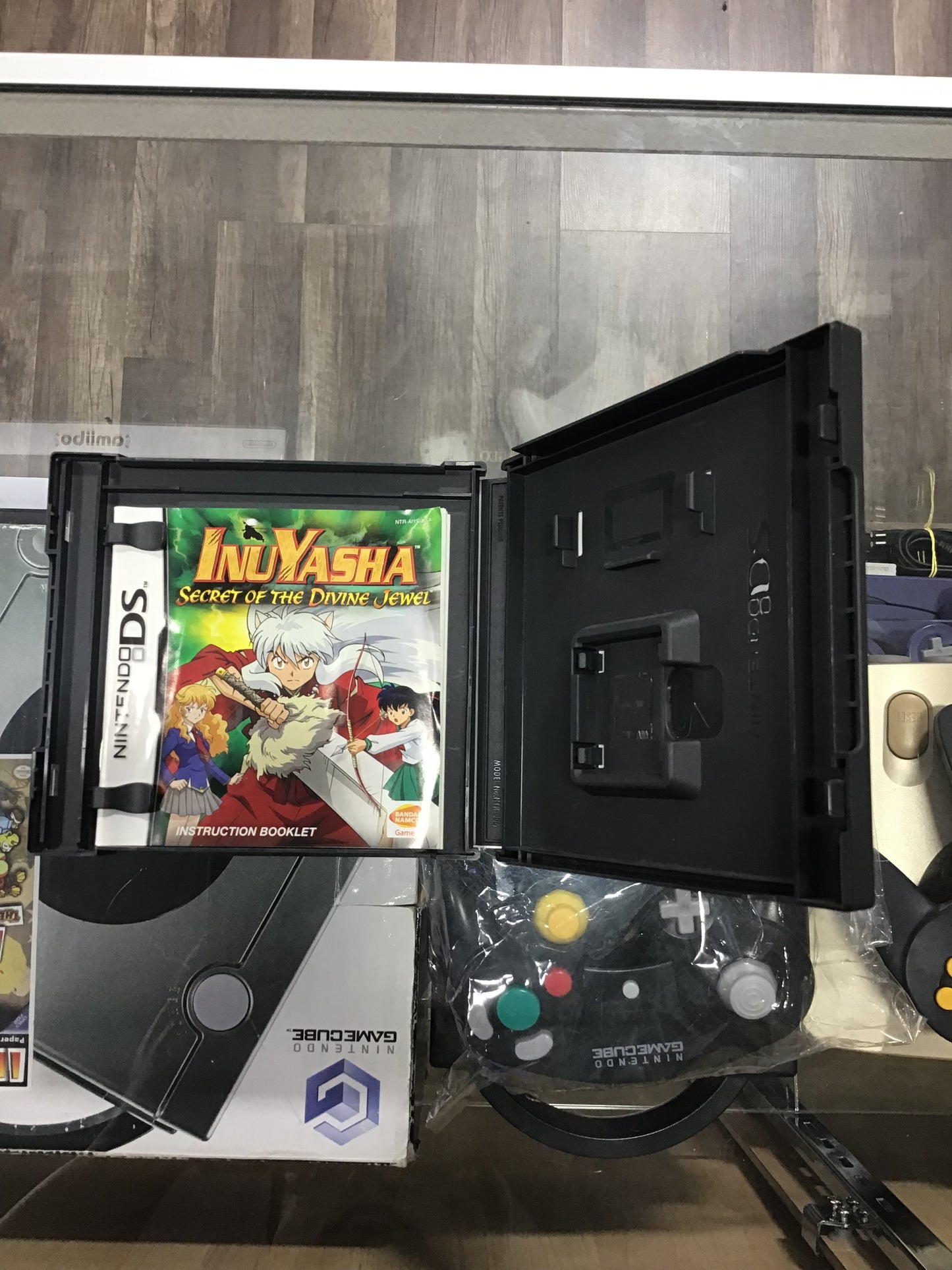 Inuyasha Secret of the Divine Jewel Nintendo DS Case and Manual ONLY