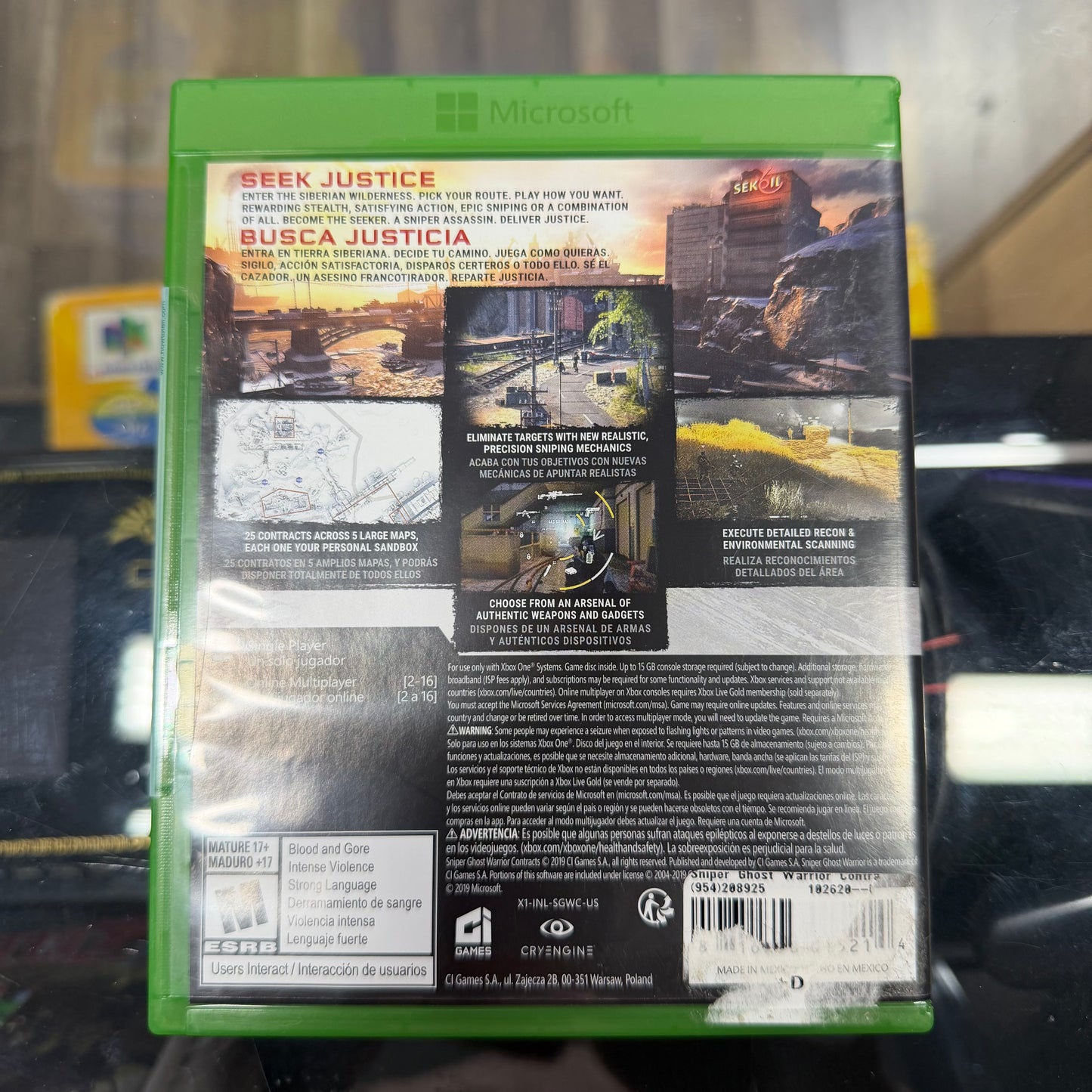Sniper Ghost Warrior: Contracts Xbox One