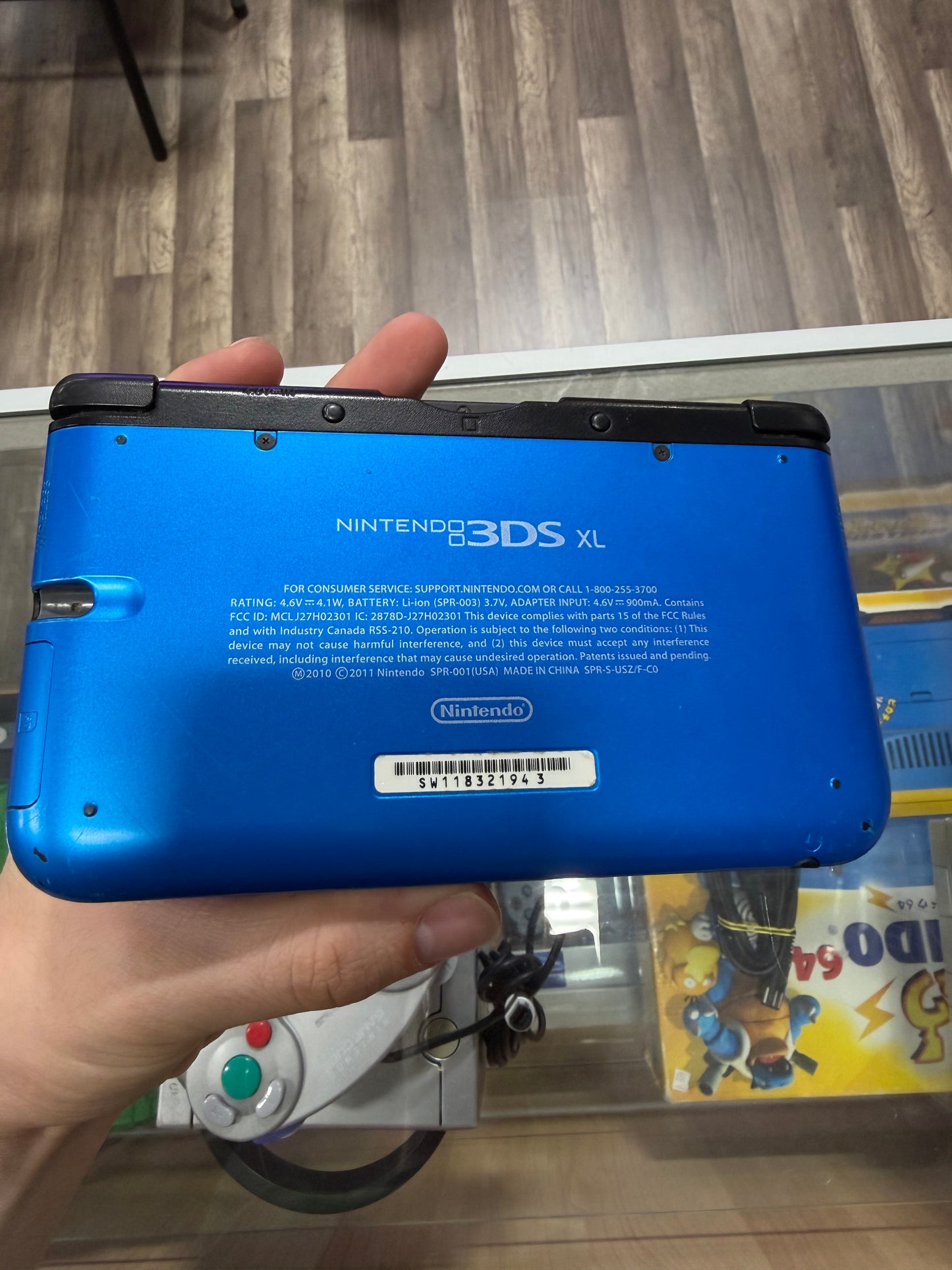 Nintendo 3DS XL with Charger
