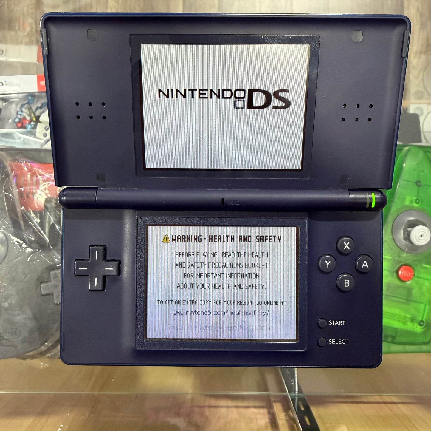 Enamel Navy Nintendo DS Lite JP Nintendo DS (Charger included)