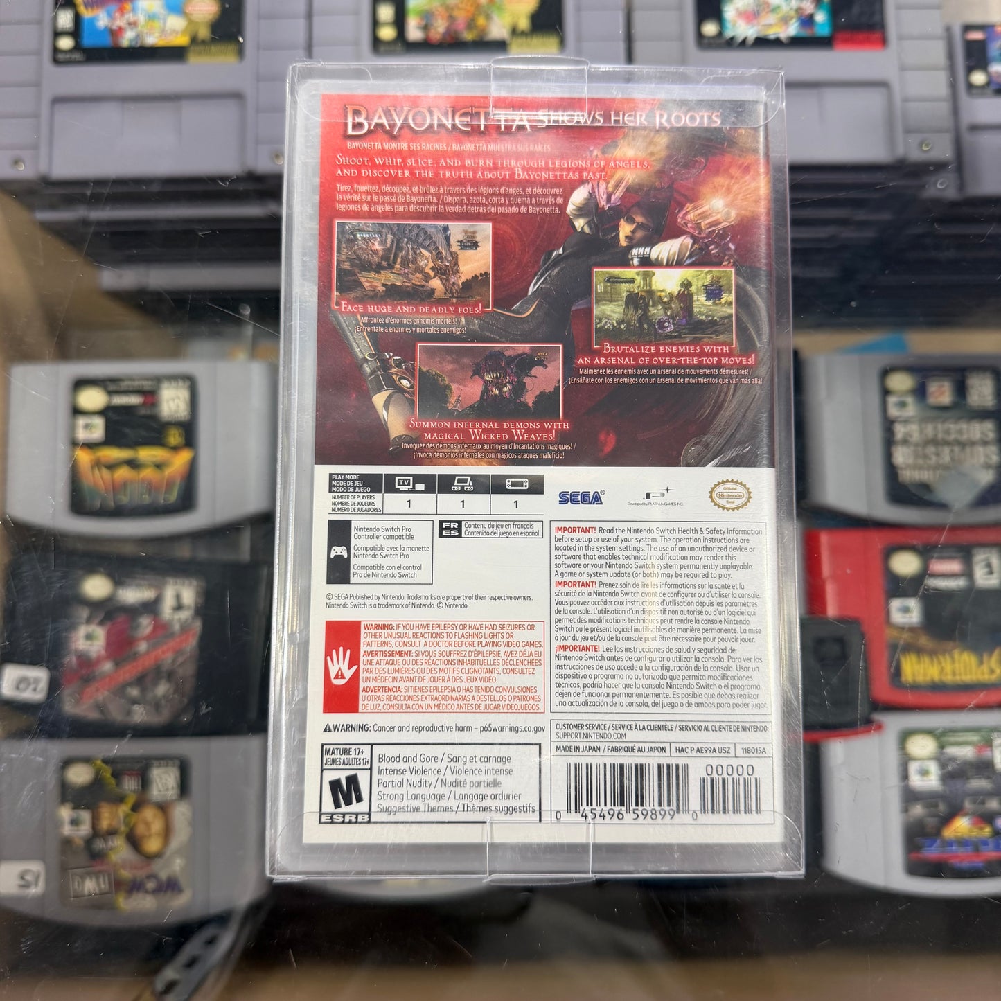 Bayonetta Nintendo Switch Sealed
