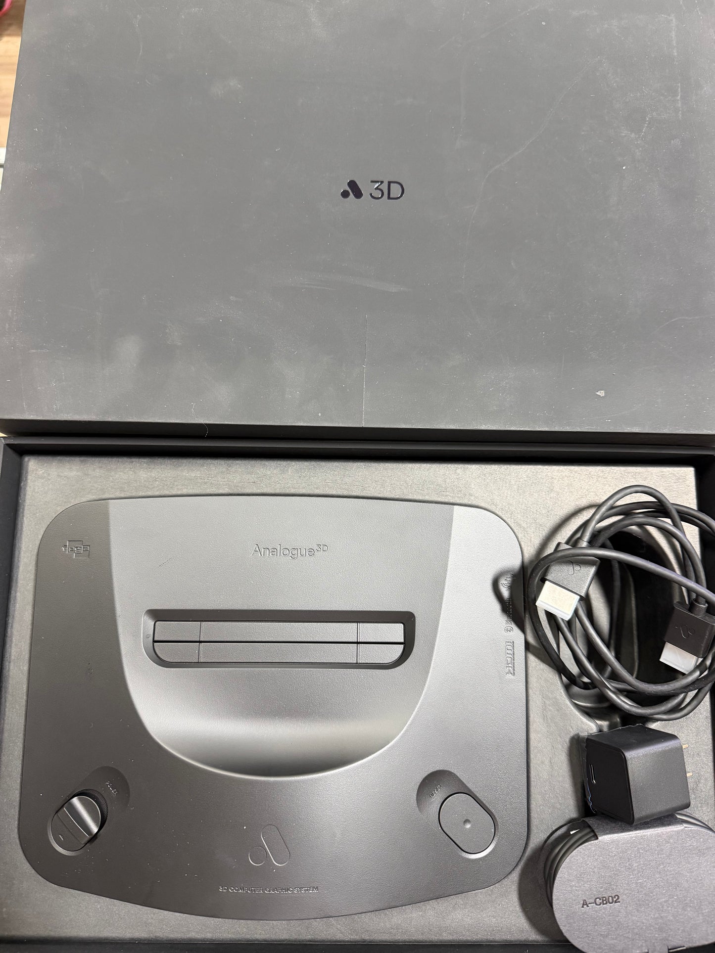 Black Analogue 3D System - No Controller