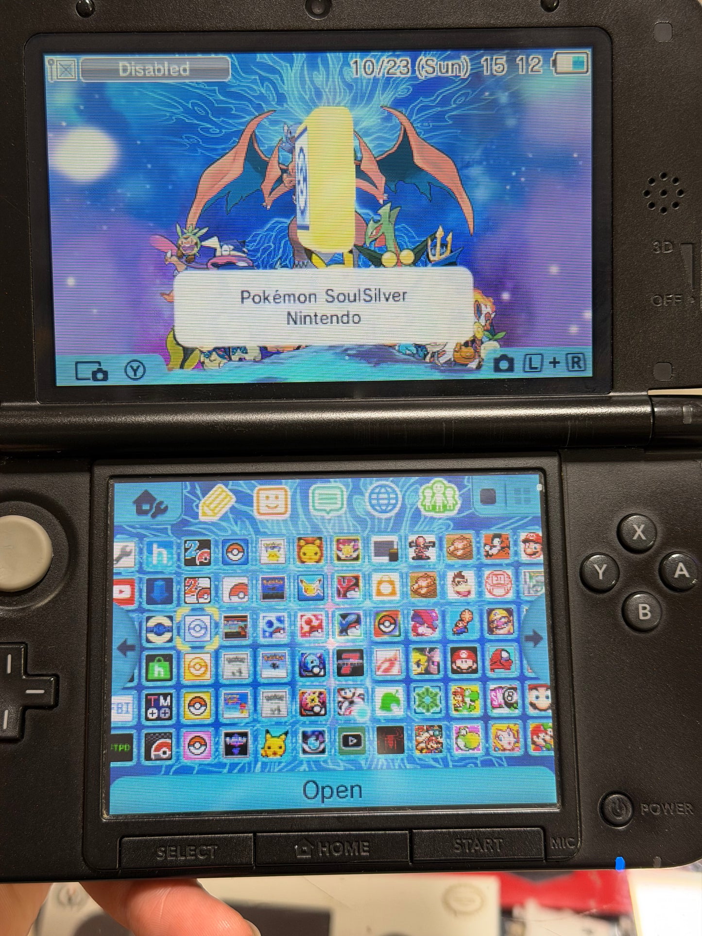 Black Nintendo 3DS XL - Modded with Digital Games