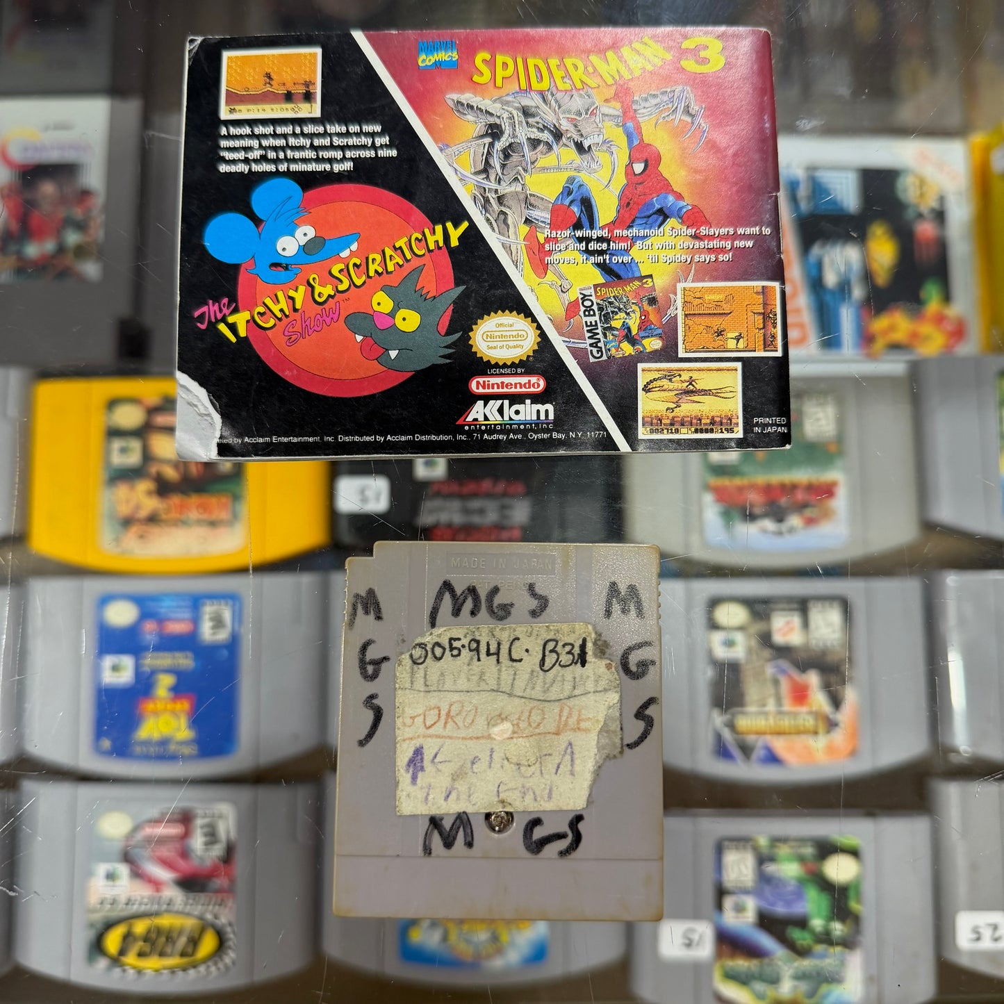 Raging Fighter GameBoy with Manual