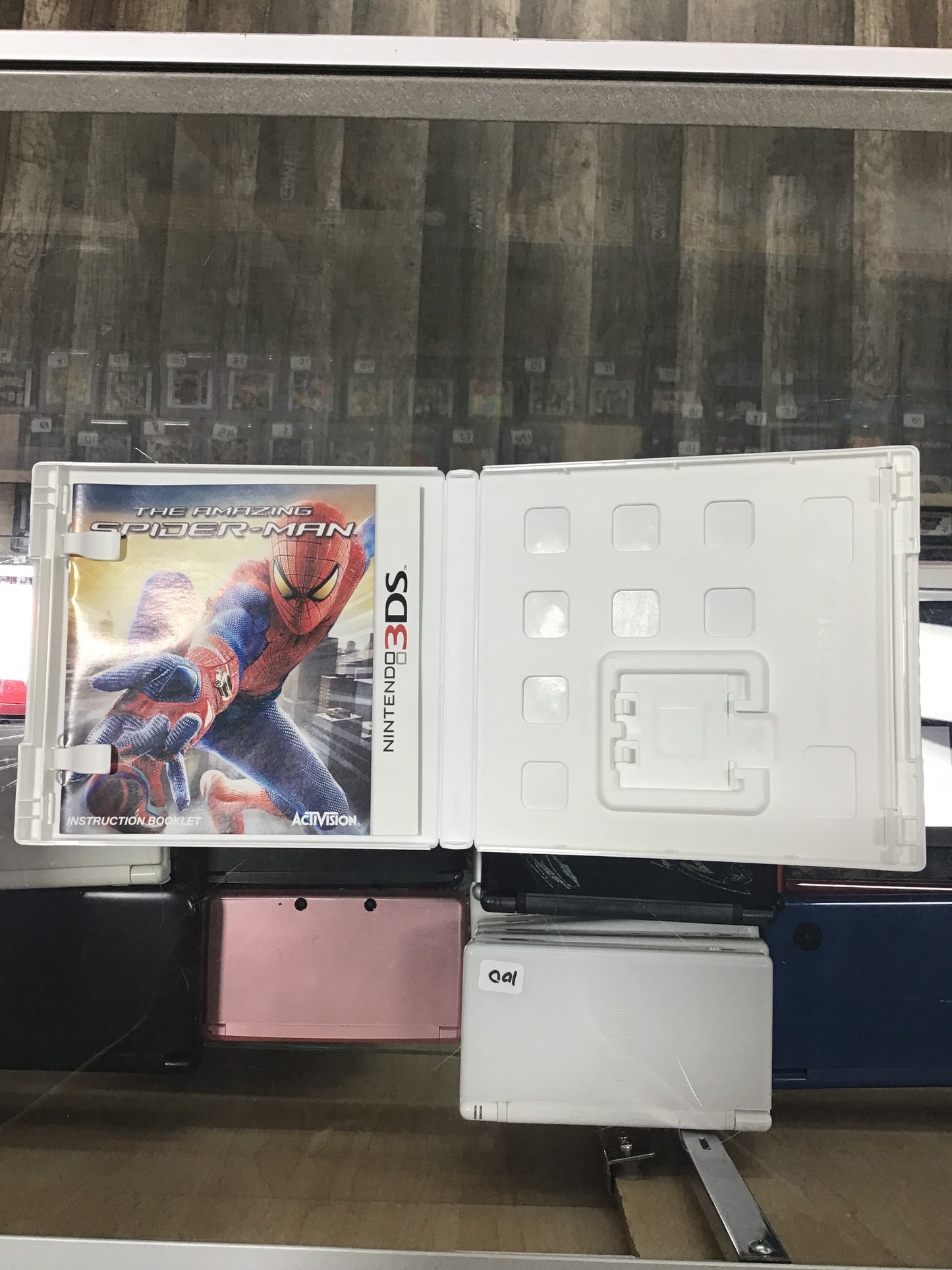 The Amazing Spider-Man Nintendo 3DS Case and Manual ONLY
