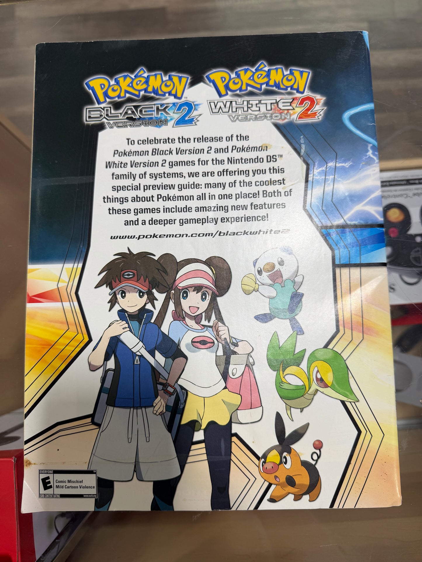 Pokémon Black & White 2 Preview Guide Comic Book Promo