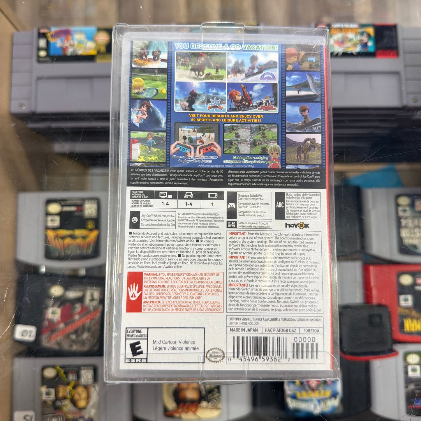 Go Vacation Nintendo Switch Sealed