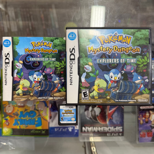 Pokémon Mystery Dungeon Explorers Of Time Nintendo DS