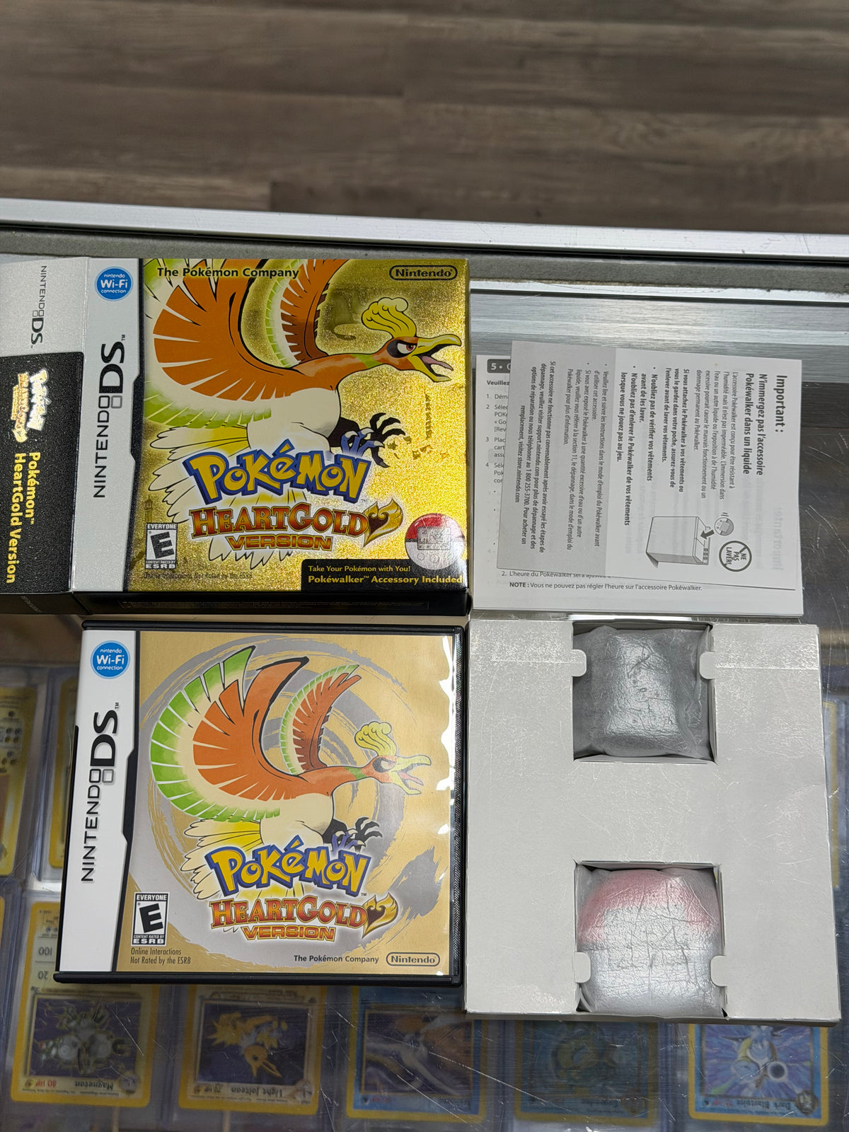 Pokemon HeartGold Version [Pokewalker] Nintendo DS Excellent Condition