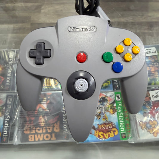 Gray Controller Nintendo 64