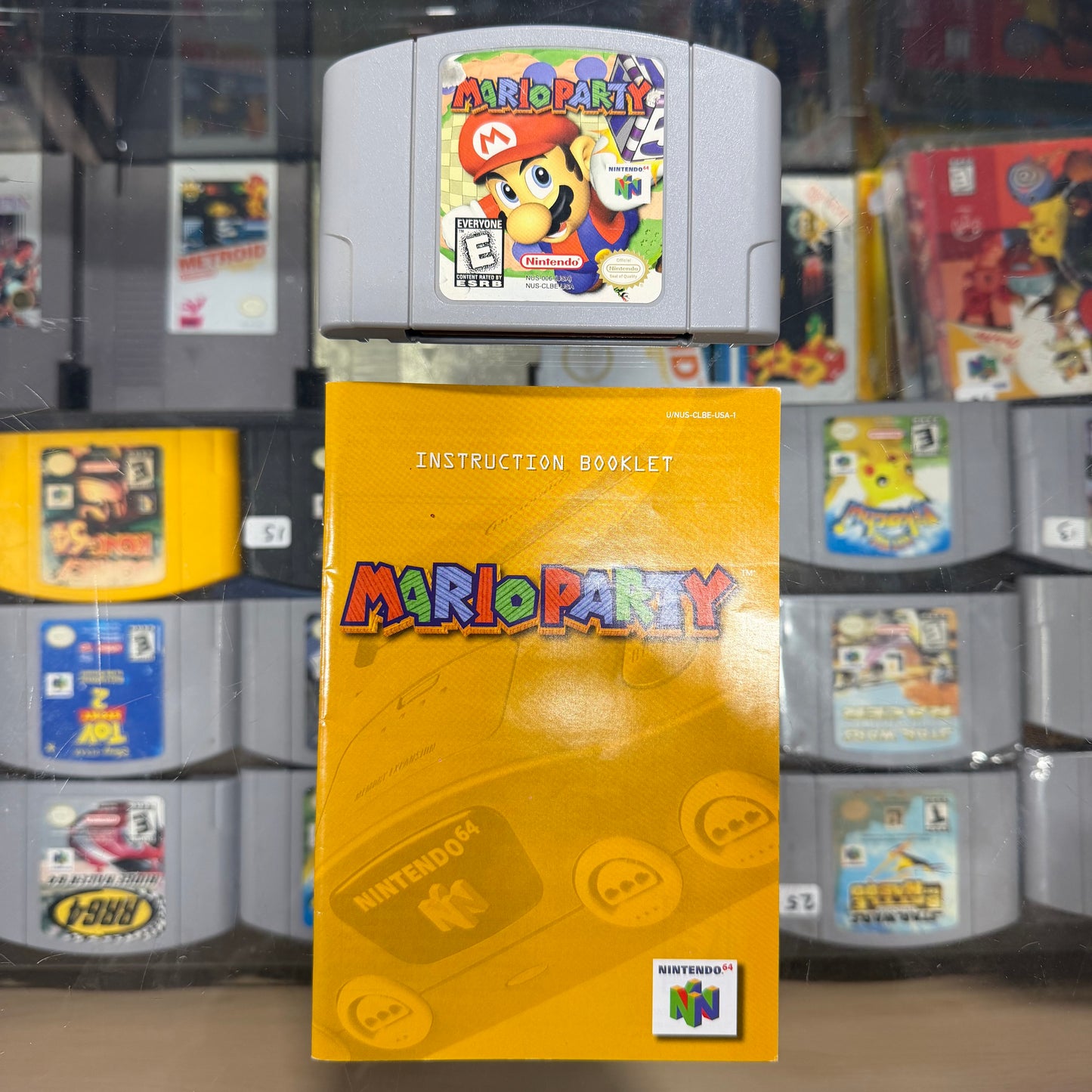 Mario Party Nintendo 64 with Manual
