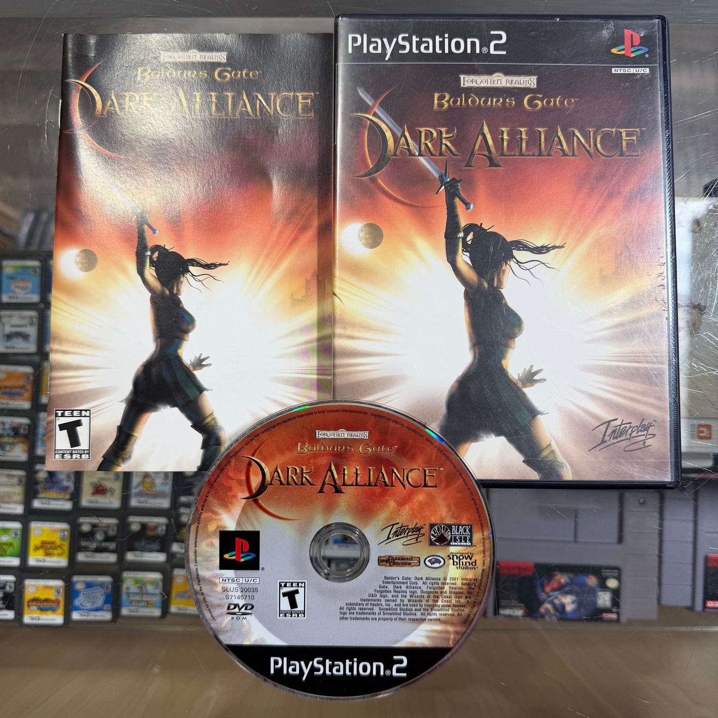Baldur's Gate Dark Alliance Playstation 2