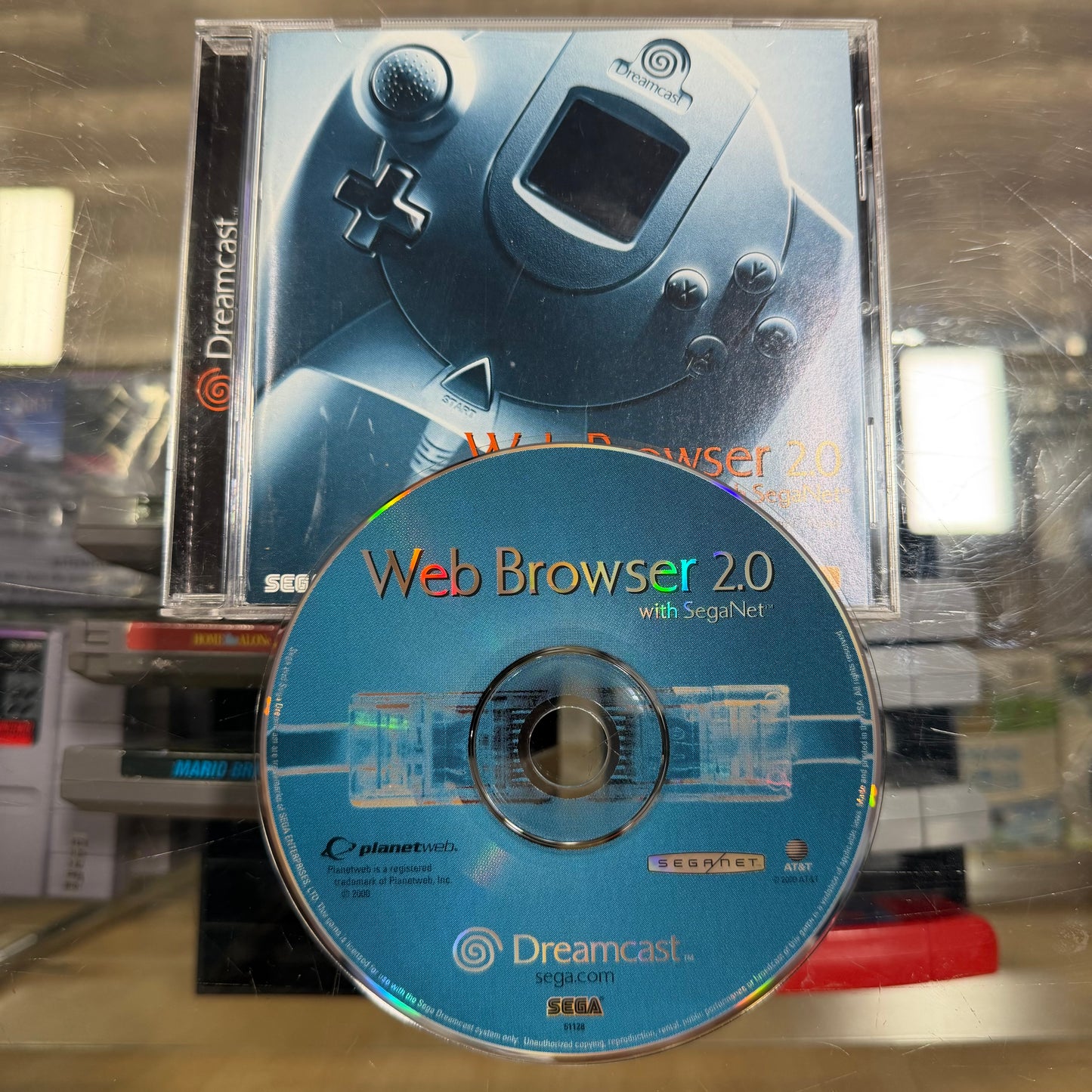 PlanetWeb Web Browser 2.0 Sega Dreamcast