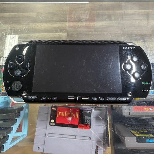 PSP 1000 Console Black PSP (Charger included)
