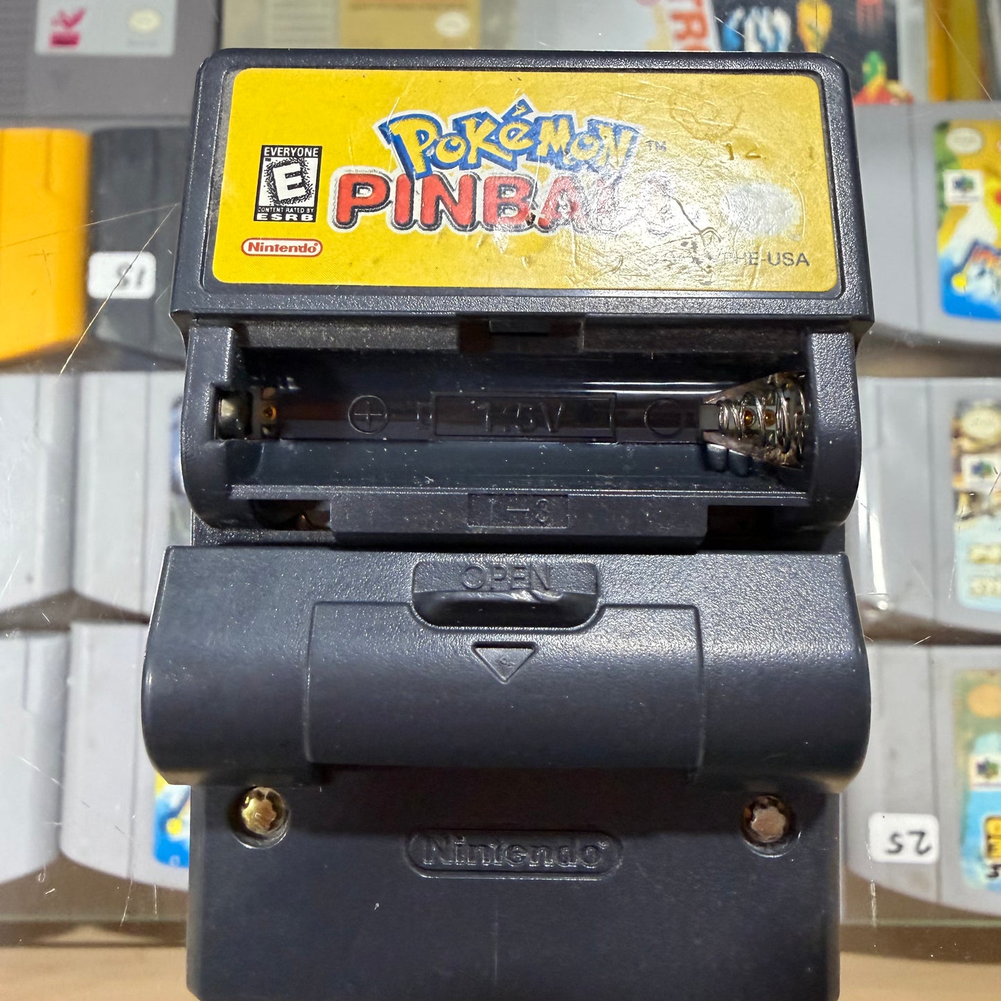 Pokémon Pinball Gameboy Color Rumble Tested