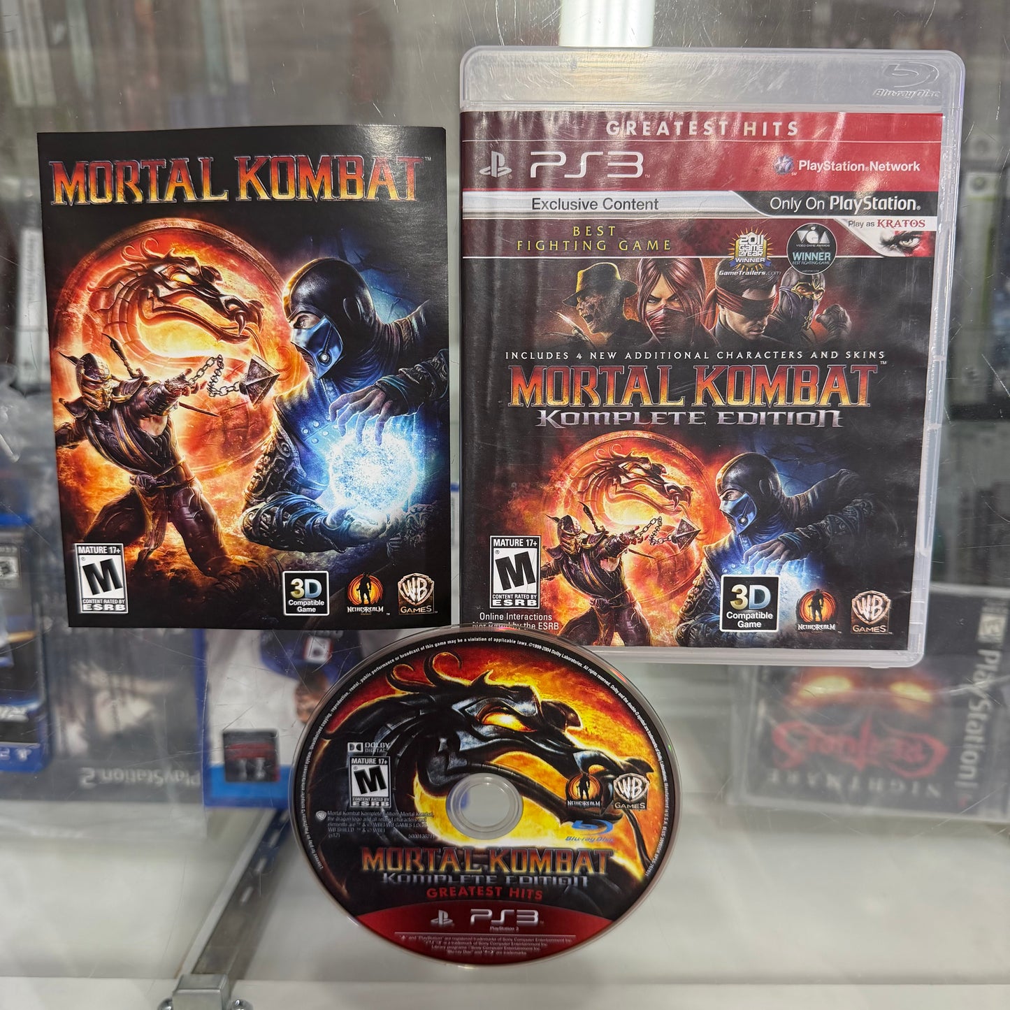 Mortal Kombat Komplete Edition [Greatest Hits] Playstation 3