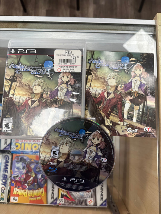 Atelier Escha & Logy Alchemists of the Dusk Sky PlayStation 3 CIB