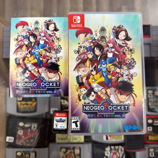 NeoGeo Pocket Color Selection Vol. 2 Nintendo Switch CIB