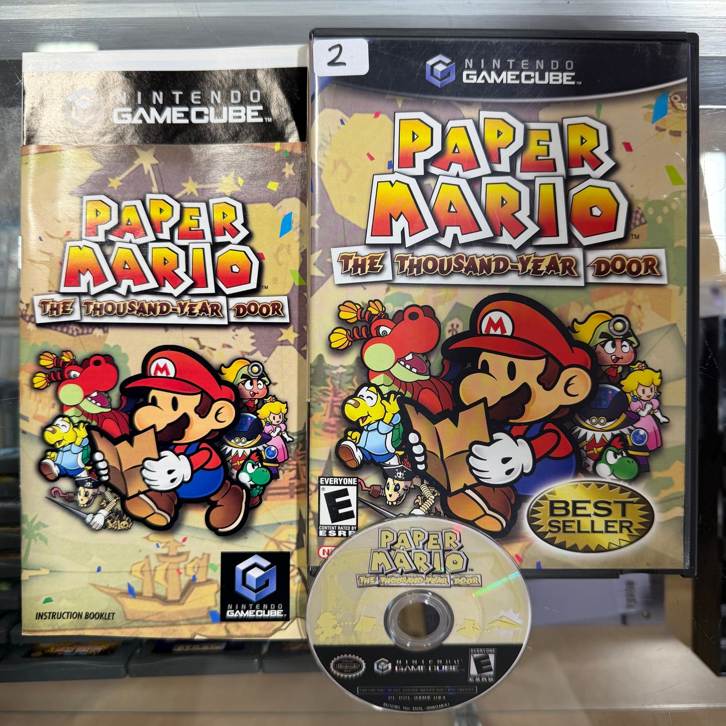 Paper Mario: The Thousand-Year Door Nintendo Gamecube ( 2 )