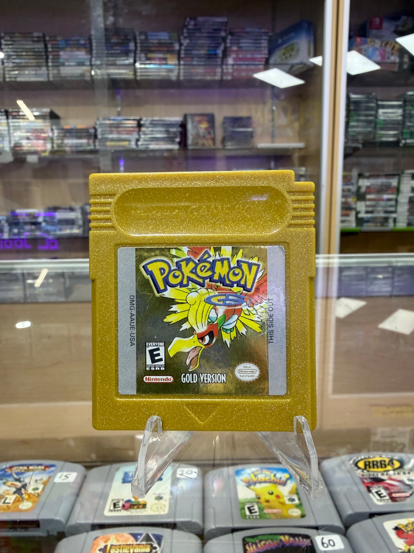 Pokémon Gold (Authentic) Nintendo Gameboy Color (2)