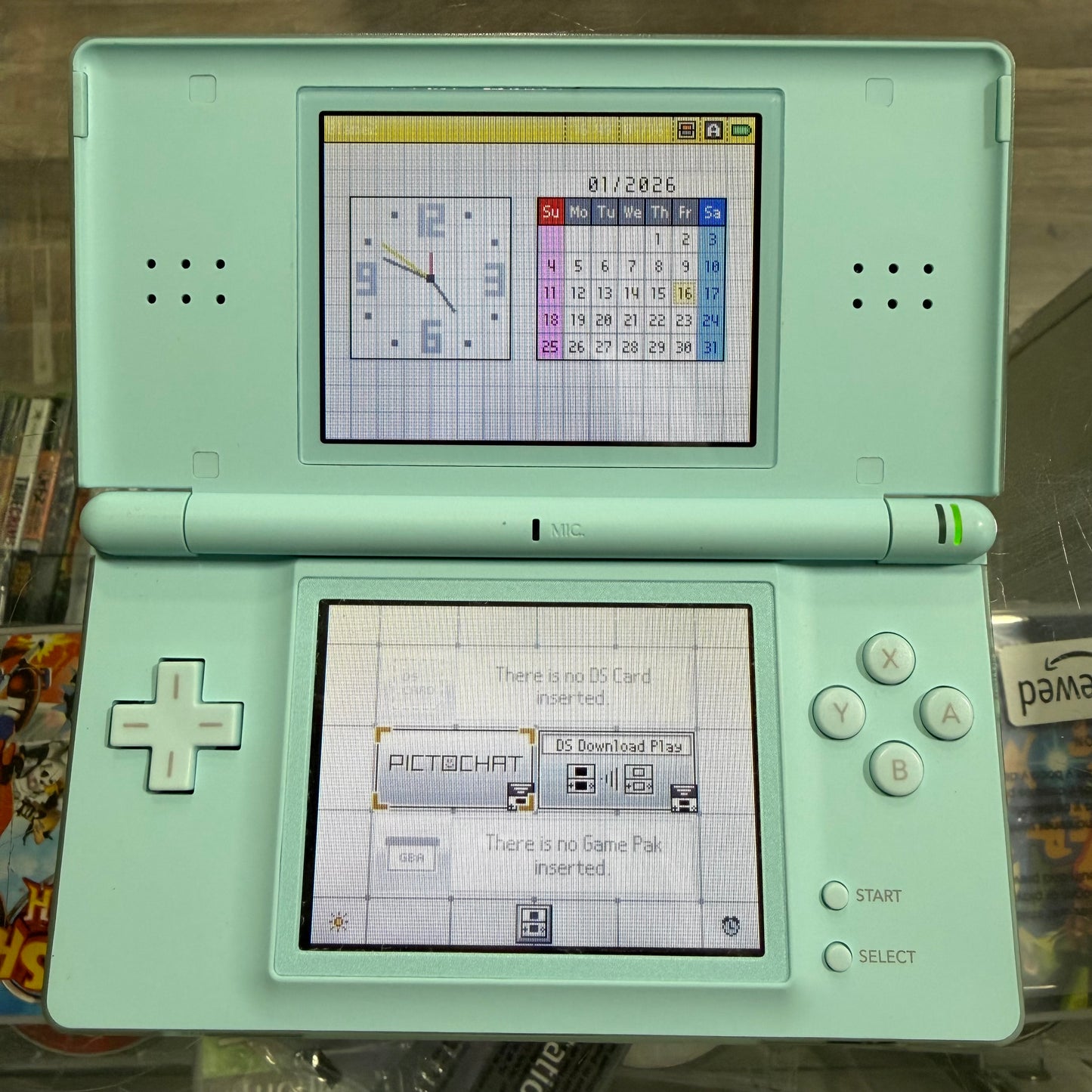 DS Lite [Ice Blue] Nintendo DS (Charger included)