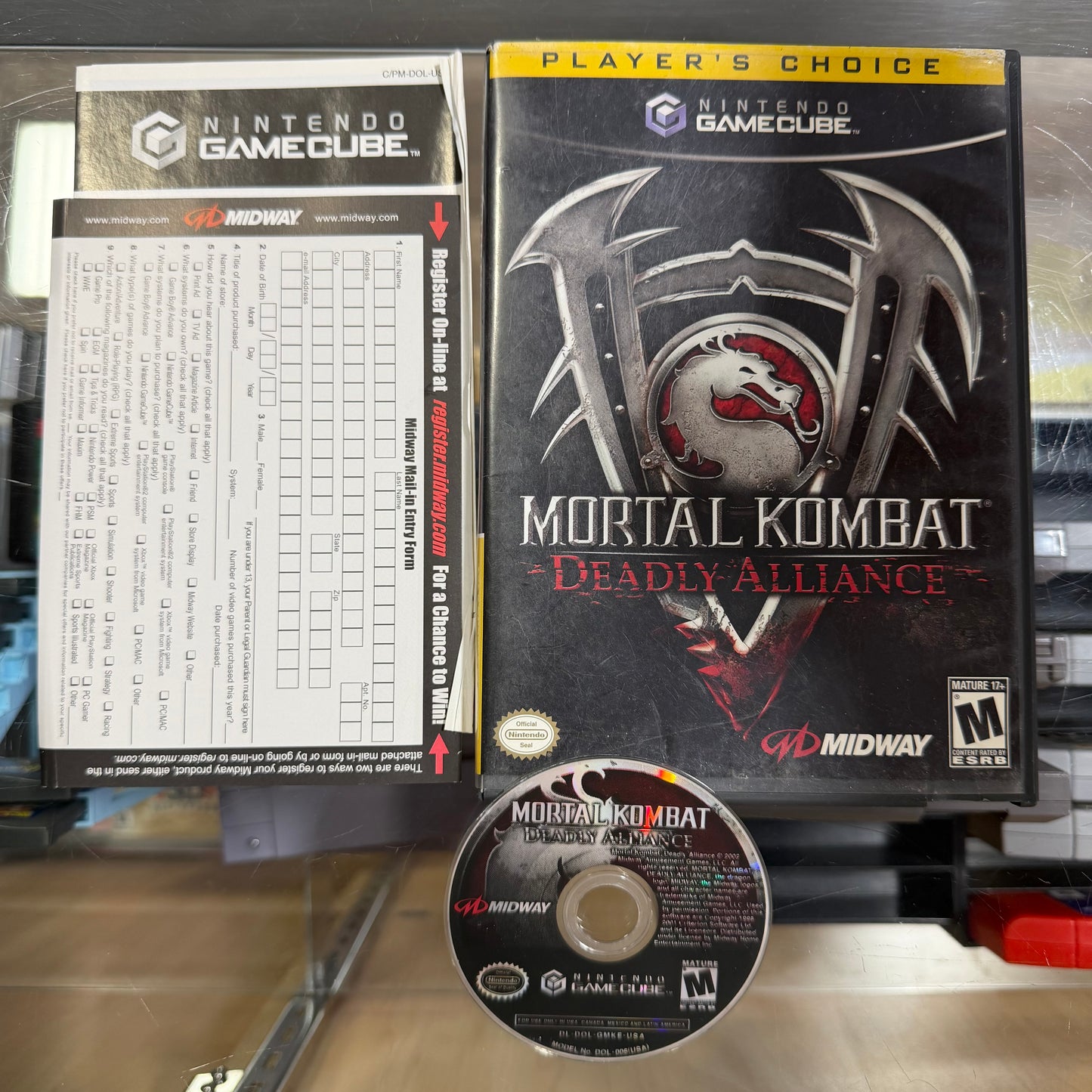 Mortal Kombat: Deadly Alliance Nintendo Gamecube