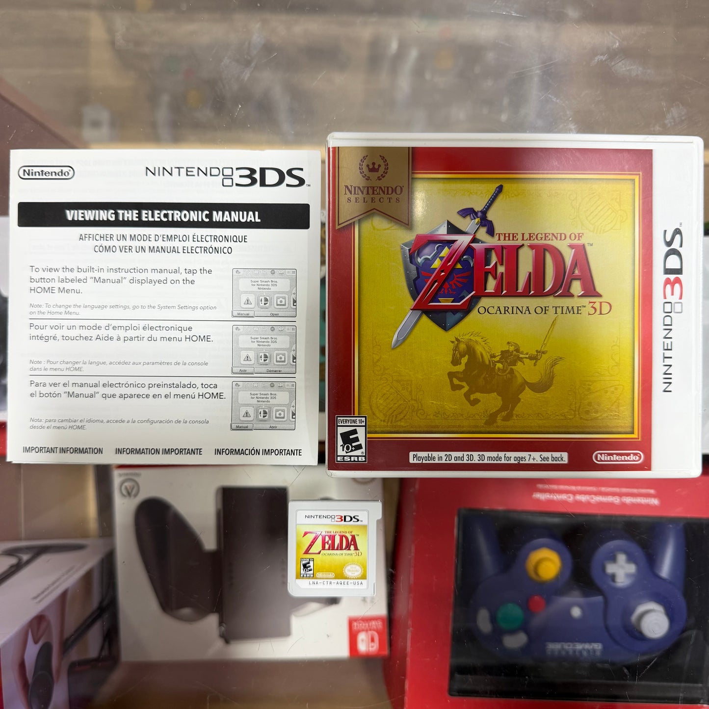 Zelda Ocarina of Time 3D Nintendo 3DS