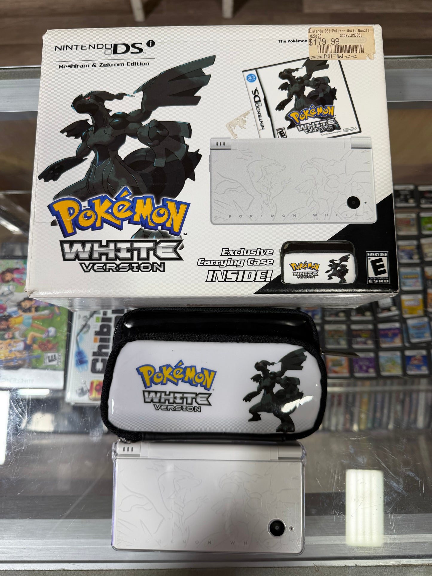 Nintendo DSi Pokemon Reshiram Zekrom Limited White Version Handheld CIB - Digital Games, Missing White CIB