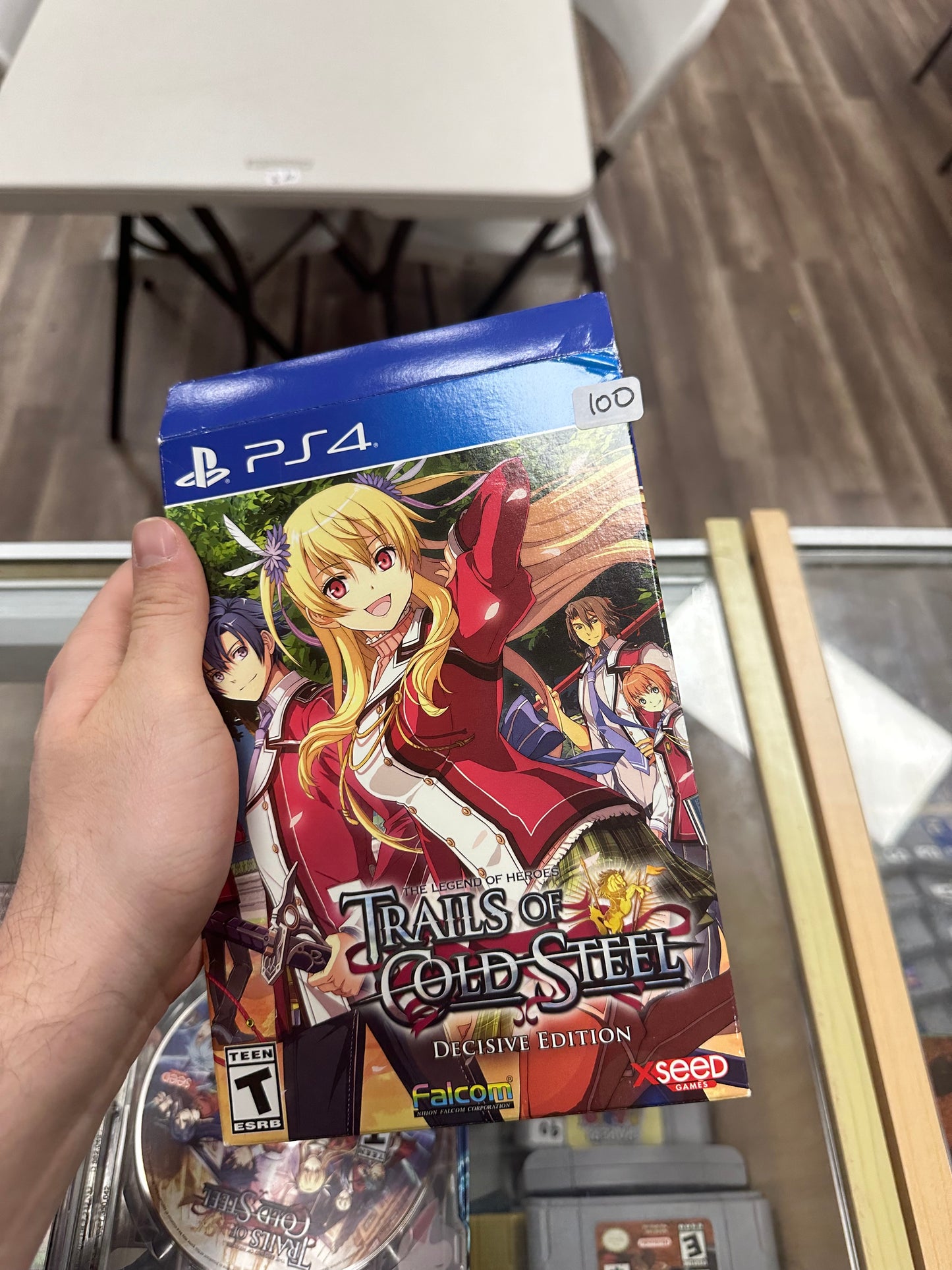 The Legend of Heroes Trials of Cold Steel Decisive Edition Steelbook PlayStation 4