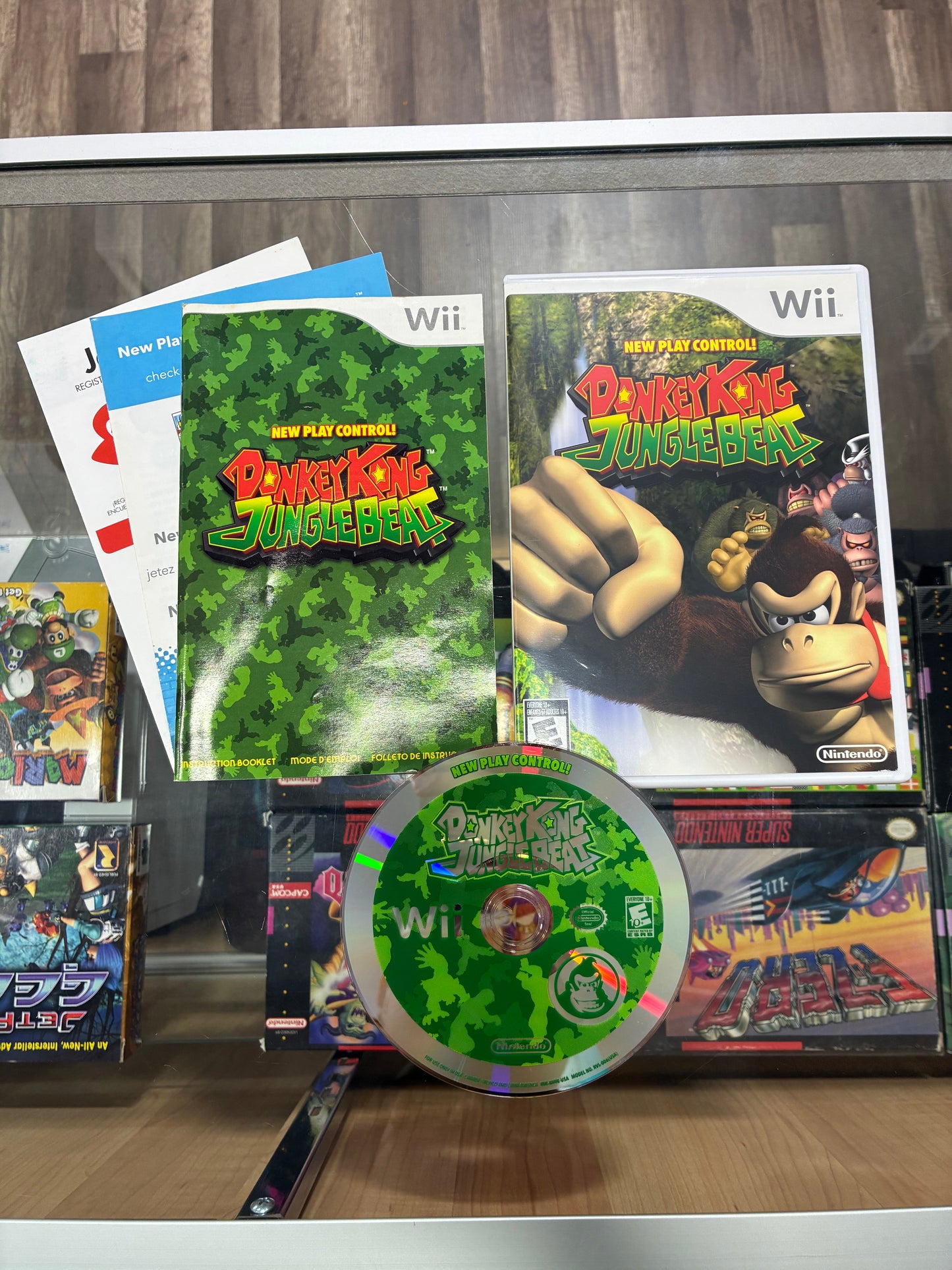 New Play Control! Donkey Kong Jungle Beat Nintendo Wii